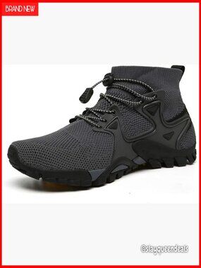 Unisex Hiking Shoes Slip-Resistant Lightweight Athletic Outdoor Trail Running